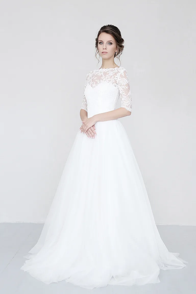 Helen Model Straplez Gelinlik